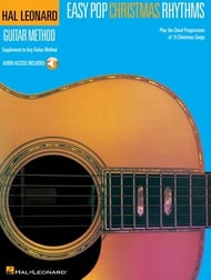 Hal Leonard Guitar Method Easy Pop Christmas Rhythms Guitar and Fretted sheet music cover